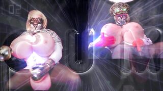 JOI Cumtrainer 69000 Ballbusting Crossdresser Compilation with Music QoS Saline Balls Infusion ASMR CBT Slapping Balls Massive Silicon Bazookas Ever !