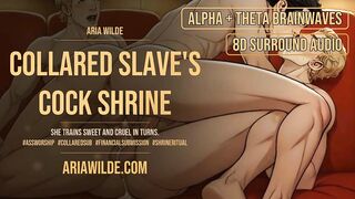 Collared Slaves Rod Shrine Femdom Sissy ASMR JOI BINAURAL BRAINWAVES