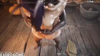 Bloodelf gets Screwed hard by Shemale hentai sub español [RadRoachHD][Code arc]