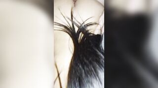 Pounded Latin babe tranny anal