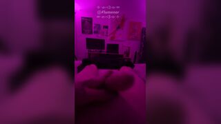 SEXY TRANS CUTIE LARGE COCK MASTURBATION