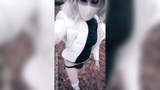 (Preview) Femboy Stripping Out in the Cold