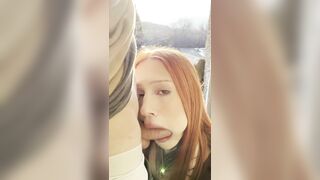 Saint Trans Angel – Sacred Place Oral-sex (Part 1)