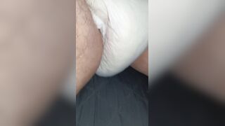 showing off thick moist diaper