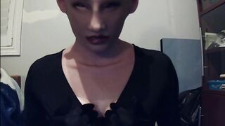 Taut Playmate Pt6! Lastly unmasking from my female mask Playmate!!! but there's one more mask ! ;c