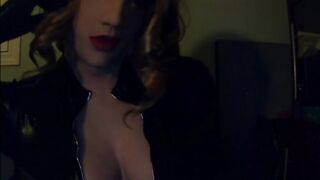 May and Playmate suited up Pt1! Wearing female mask May and looking for trouble!