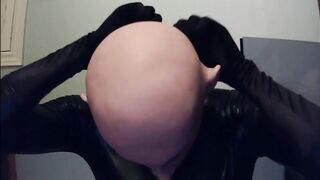 Anine and May in ebony Pt3! Masking May ontop of female mask Anine!