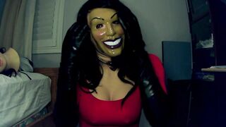 Forever Smiles End! Female masked Kathy masks back into Jane!