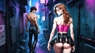 POV Sissy femboy invited u to screw her butt in a indecent, damp alley. Hentai Anime Femboy