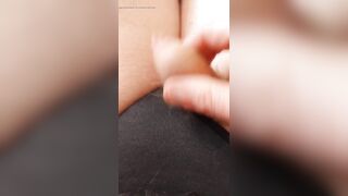 Soft Clitoris Cums in Cute Pants