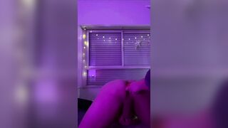 My ally permeates my butt with different dildos