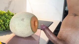 THINGS I CAN HAVE JOY WITH: TRANS GAL LARGE SHLONG FRUIT SCREW