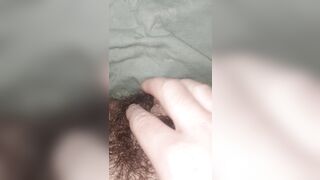 Creamy Shaggy FTM Twat Close Up