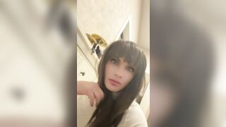 Rumbling snatch implores for sissy wang and cum