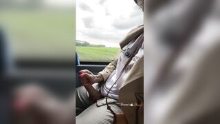 What a Spunk fountain, ROTFL Sabrina Is a Worthy Jizz flow Inside the Bus, Whilst the Collector Likewise Touched in Front of Her.