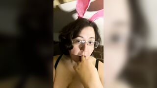 Unfathomable mouth suck my finger in underware