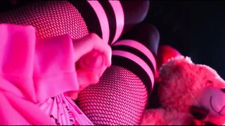 See this Femboy shoot some precious cum!