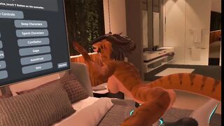 Juno Plays Anthro Heat in VR Part two