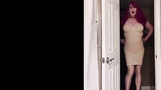 Willing for Date Night with lengthy Pink Hair