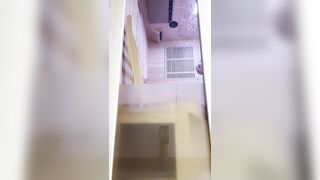 Transfem Dived, Licks Glass-Unfathomable Inward Cum Shower