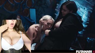 Shemale hentai Hentai big beautiful woman Cutie Lewd T-girl And Facefucks Cute Blond- SHEMALE HENTAI REACT