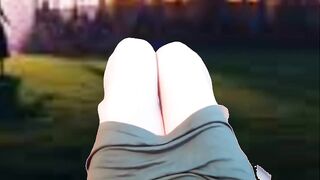 1 HANDS-FREE SPUNK FLOW CUTE LEGS WHITE HAUNCHES TRANNY