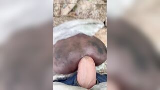 Immodest chap impure dildo