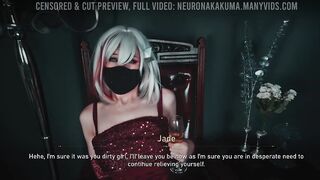 Topaz Abased as that babe Tries to Pee at a Party (Preview)