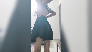Cute Homo Sissy in Petticoat
