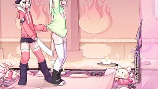 MAX THE ELF : ( ANIMACION ) _ SHEMALE HENTAI CHICAS HAWT - MI MAESTRA ME DA UNAS CLASES EN MI HABITACIÓN Y SE PONE MUY CALIENTE AHÍ ABAJO