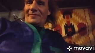 A quick glad Thanksgiving day cum and cream session
