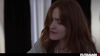 Trans Neighbour Jia Lissa Bangs Blond Honey - Hardcore Futanari Creampie & Deepthroat