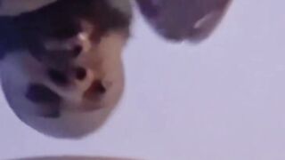 Ebony dude shines up Transsexual booty in advance of that guy drilled it. POV