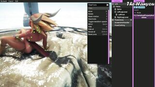 Yiffalicious two Alpha Build (FurryVNE) - Creation And Posing Test