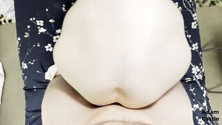 Post-Workout Trans POV BJ & Fucking-rubber Anal ABRIDGED