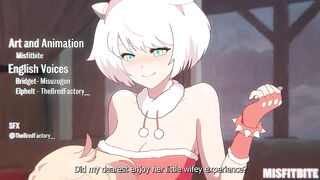 Misfitbite - Guilty Enjoyment XRD - Elphelt and Bridget Guilty Gear Anime Manga 2d Animation