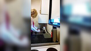 sissy abode wife in home chores