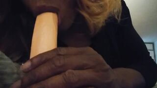 Blow job practice