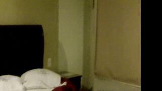 T-gal Nikki Montero in Mexico mirror selfie masturbation with transsexuals