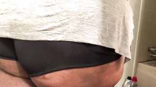 Work out shorts up my booty