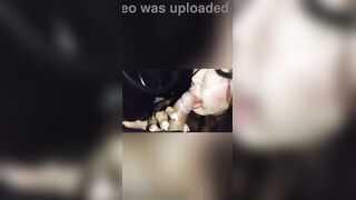 I paid for the Uber with my throat.