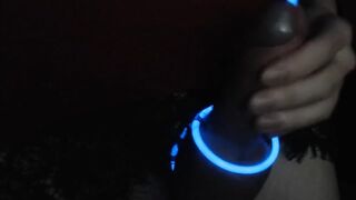 Femboy Edges and Sounds Dong with Glowstick