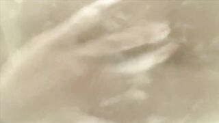 Shower Jo with Groaning and Butt fingering