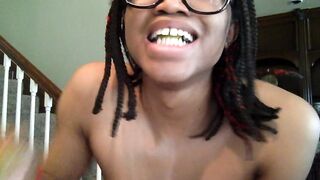 Transsexual eats pickles