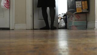 Biggest Unaware Crossdresser (slow-mo)
