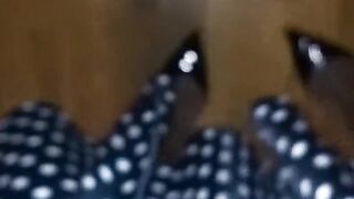 Massive Crossdresser POV in Louboutin So Kate's