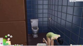 The Sims 4 [Pornhub edition] - Sex in the Gym