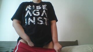 ftm dressed masturbation