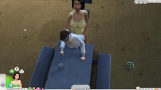 Sex in a park!