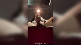 Shemale BBC seduces ride-share driver and this chab touches her shlong for the 1st time